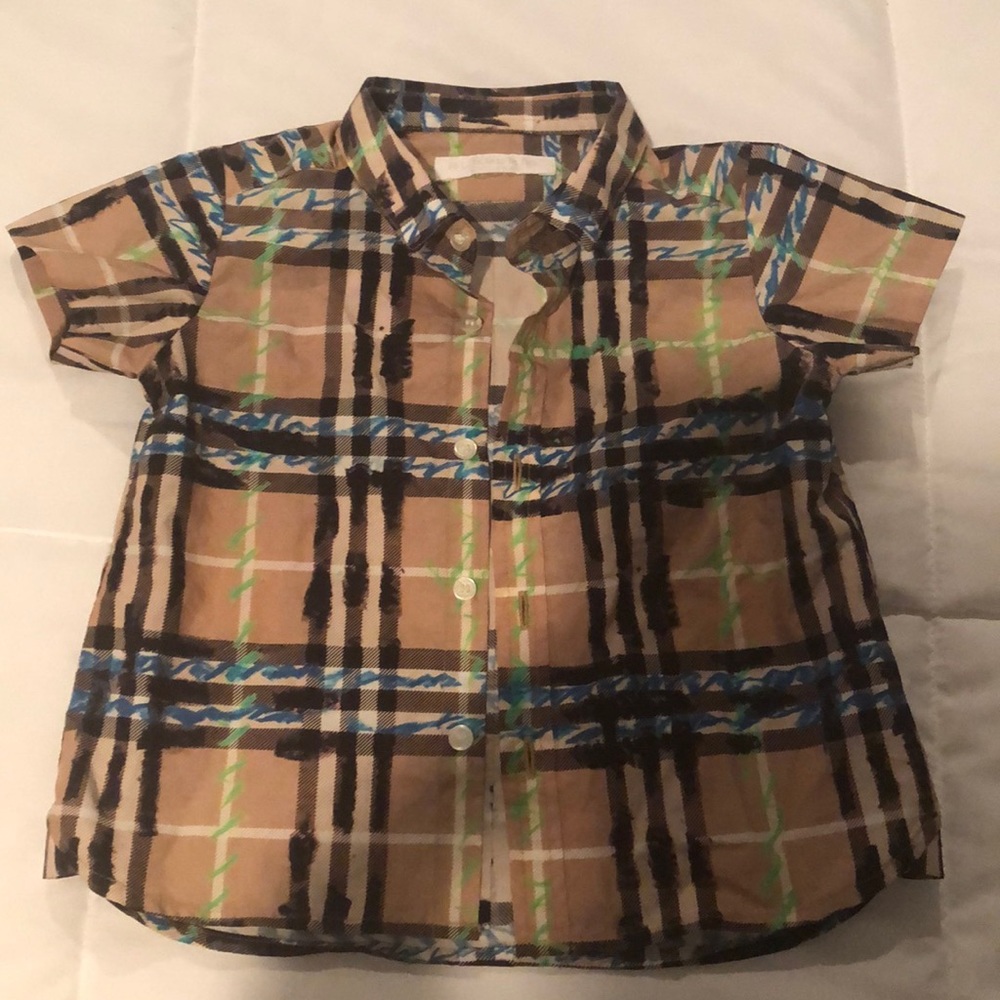 Burberry toddler shirt